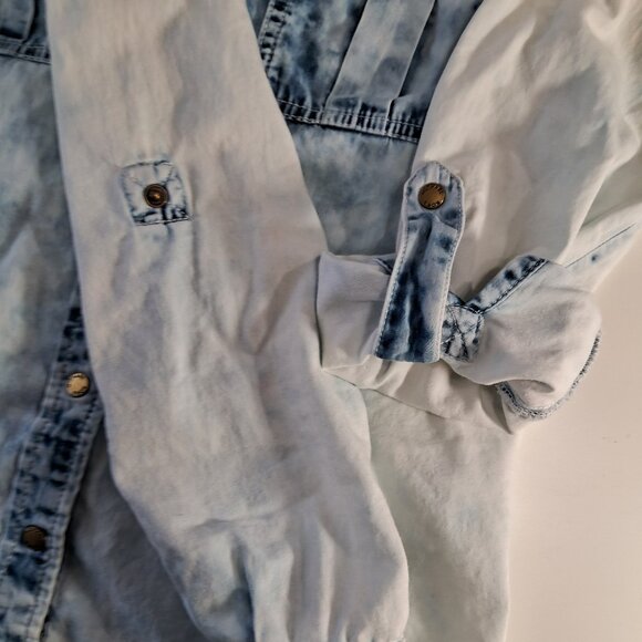 Michael Kors Denim Shirt - Picture 8 of 14